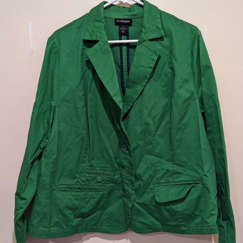 (0239) Stretch Twill Blazer